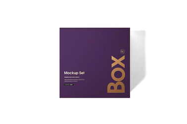 Handmade Luxury Magnetic Gift Box , Cardboard Rigid Box With Magnetic Closing Lid