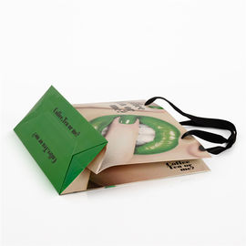 Custom Foldable Printed Paper Bags , Retail Shopping Bags With Logo