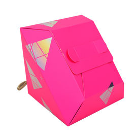 Custom Printing Diamond Shape Paper Food Packing Box For Gift Pack