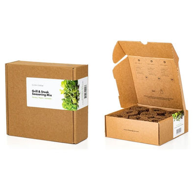 Custom Printed Paper Corrugated Cardboard Grown Live Plant Shipping Box For Plant Packaging