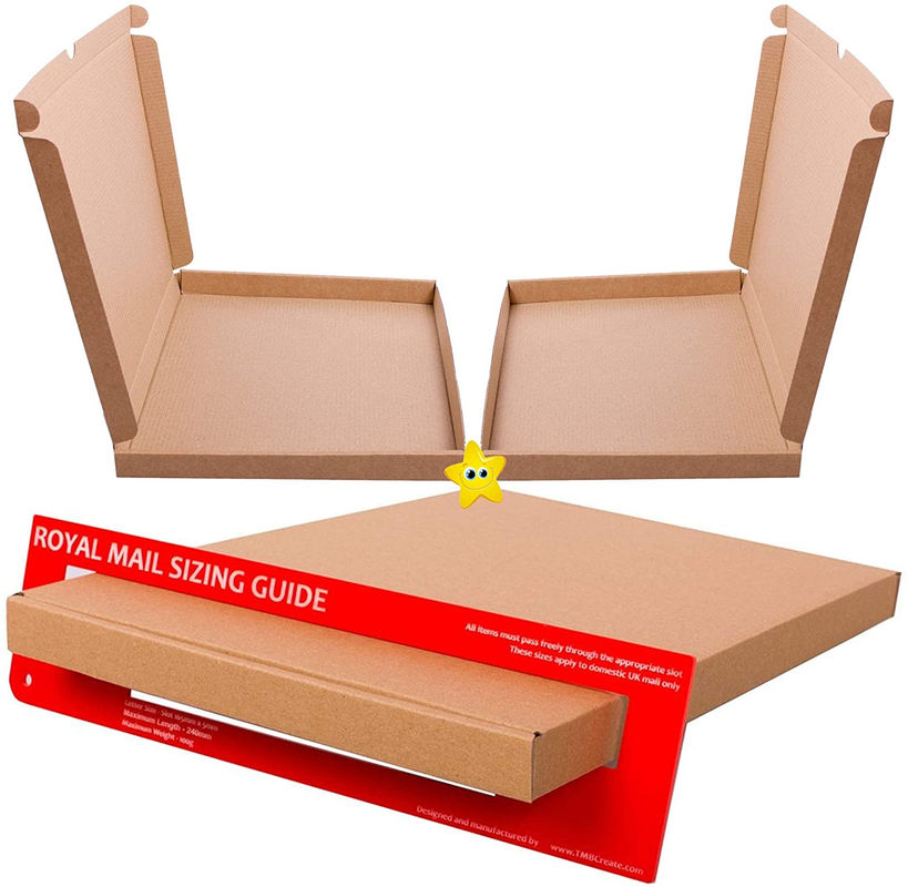 Custom Logo Printing Paper Cardboard Small Letter Thin Box Packaging